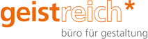 logo geistreich* büro für gestaltung